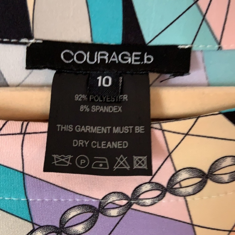 Courage b ladies print dress - Picture 2 of 3